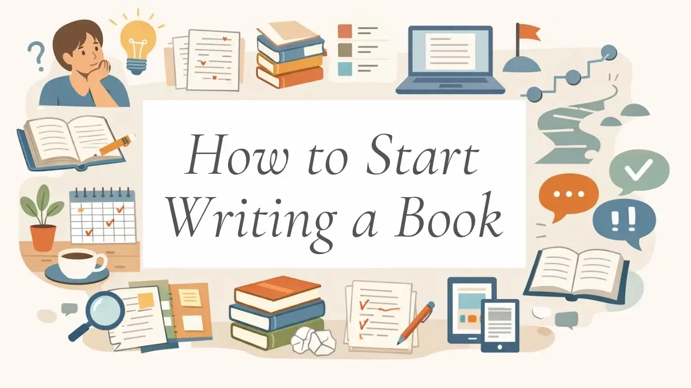 How to Start Writing a Book (Beginner’s Guide)