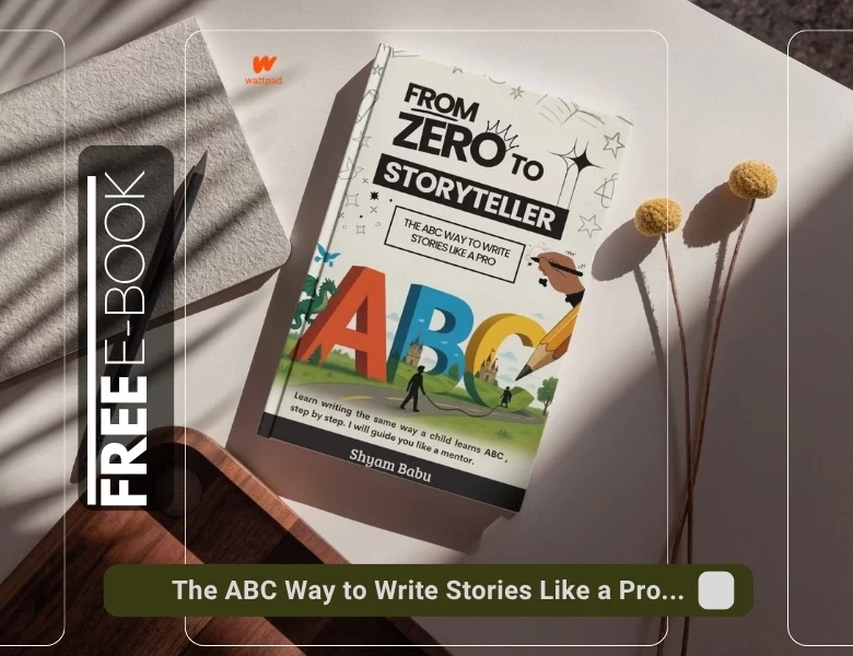 Beginner story writing guide book From Zero to Storyteller by Shyam Babu teaching step by step storytelling